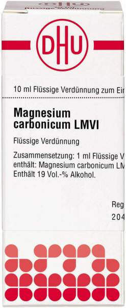 Dhu Magnesium Carbonicum Lmvi Dilution 10 ml