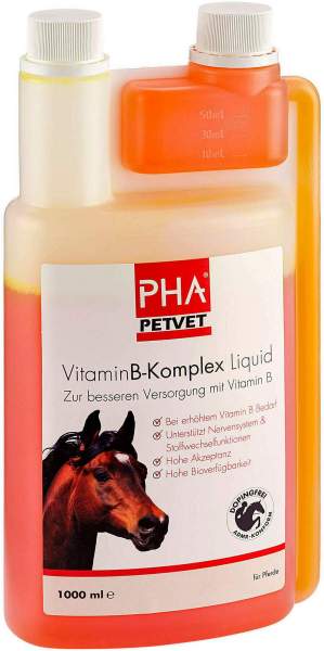 PHA Vitamin B Komplex Liquid f.Pferde 1l