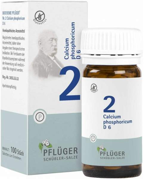 Biochemie Pflüger 2 Calcium Phosphoricum D6 100 Tabletten