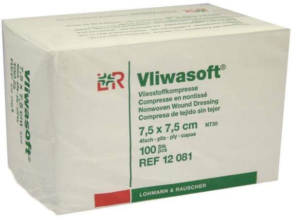 Vliwasoft Vlieskompressen 7 4-Lagig