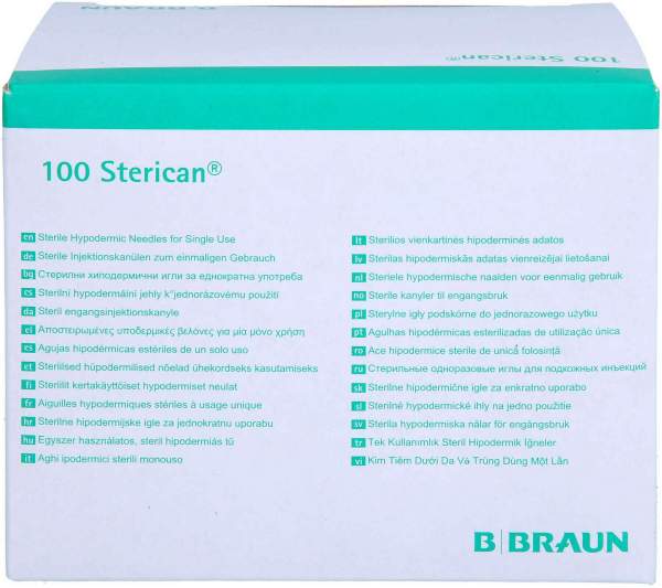 Sterican Einmalkanüle 27 G 40 mm 100 Kanülen