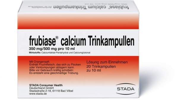 Frubiase Calcium T Trinkampullen 20 Stück