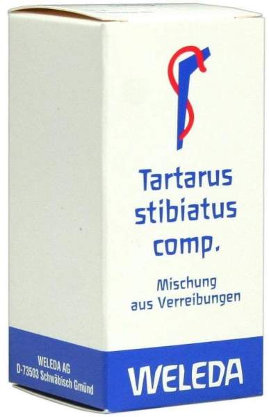 Weleda Tartarus Stibiatus Comp 20 g Trituration