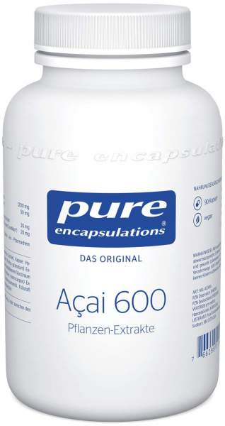 Pure Encapsulations Acai 600 Kapseln