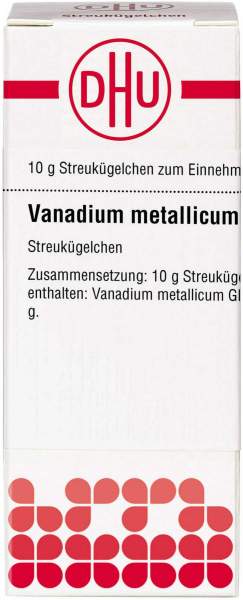 Vanadium metallicum C 30 Globuli 10 g