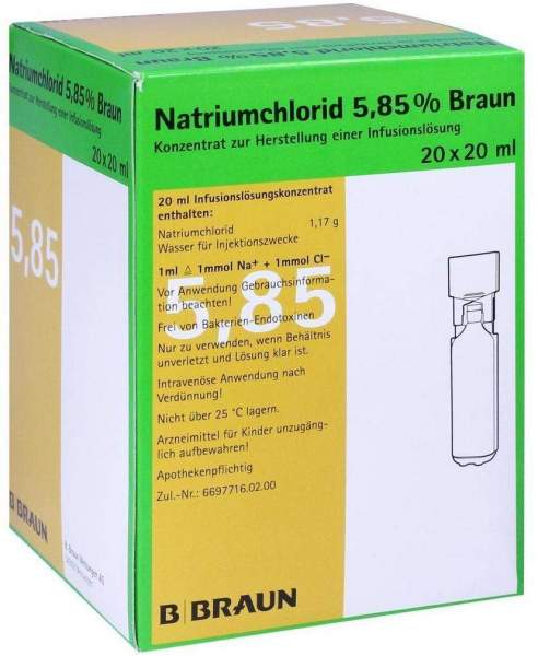 Natriumchlorid 5 Konzentrat