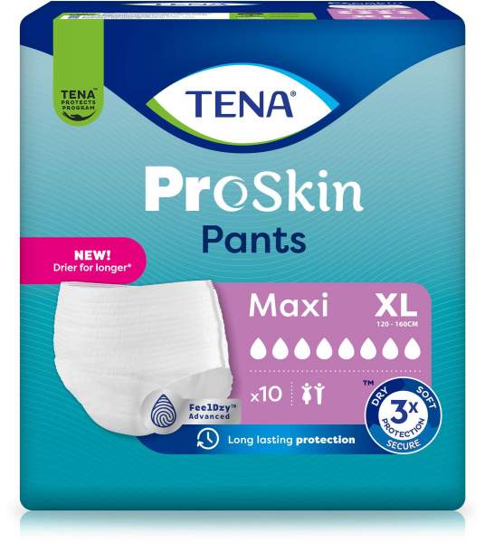 Tena Pants Maxi Xl bei Inkontinenz 10 Stück
