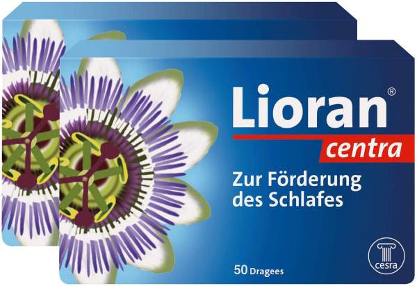 Lioran centra 2 x 50 überzogene Tabletten