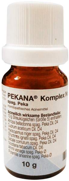 Pekana Komplex Nr.15 Spag. Peka Globuli