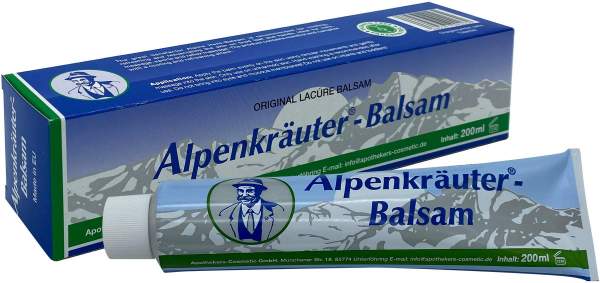 Alpenkräuter Balsam Lacure 200 ml