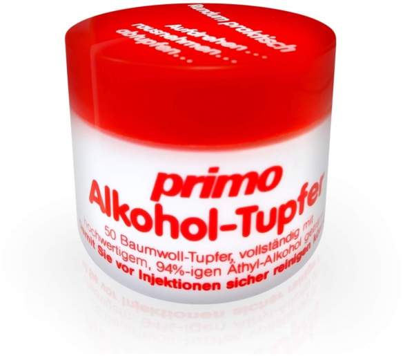 Primo Baumwoll-Alkoholtupfer