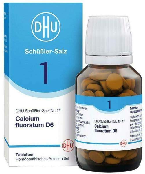 Dhu Schüßler-Salz Nr. 1 Calcium Fluoratum D6 200 Tabletten