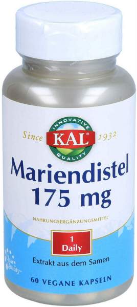 Mariendistel Extrakt 175 mg Kapseln 60 Stück