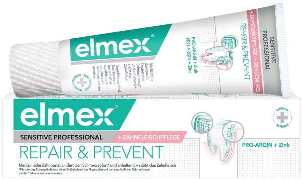 Elmex Sensitive Professional Repair &amp; Prevent 75 ml Zahncreme