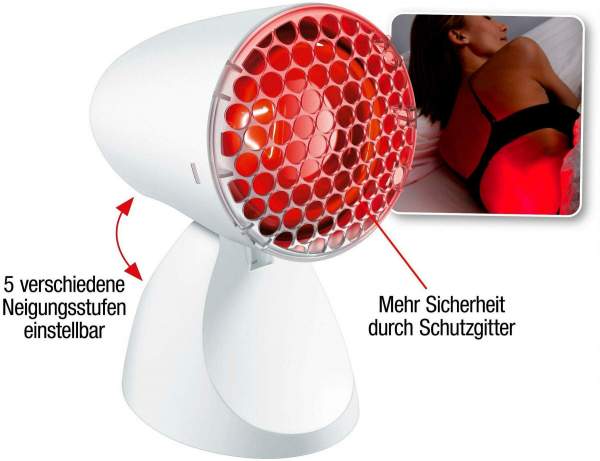 Infrarotlampe Sanitas SIL 06 mit Schutzgitter 1 Stück
