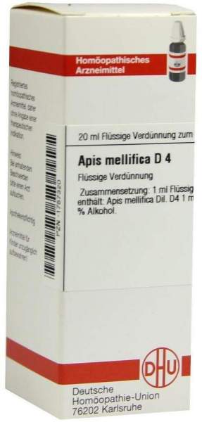 DHU Apis mellifica D4 20 ml Dilution