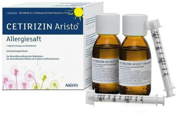 Cetirizin Aristo Allergiesaft 150 ml