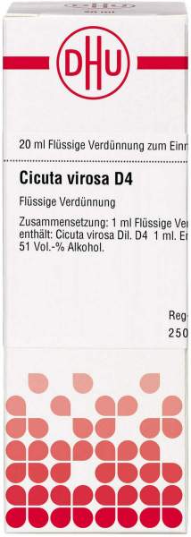 Dhu Cicuta Virosa D4 Dilution 20 ml