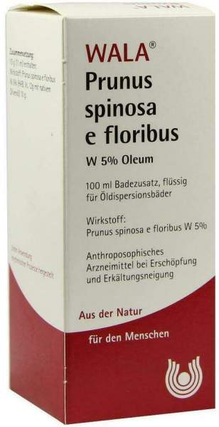 Wala Prunus Spinosa E Flor. W 5% Oleum 100 ml Öl