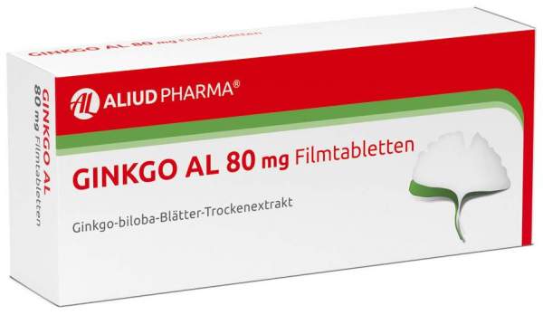Ginkgo Al 80 mg 30 Filmtabletten