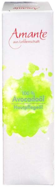 Avocado Öl 100 % Rein Hautpflegeöl Amante 100 ml