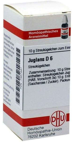 Dhu Juglans D6 Globuli 10 G