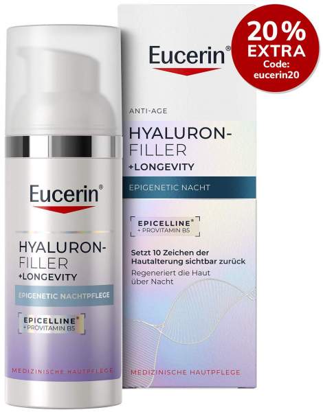 Eucerin Anti-Age Hyaluron-Filler Epigenetic Nachtpflege 50 ml Creme