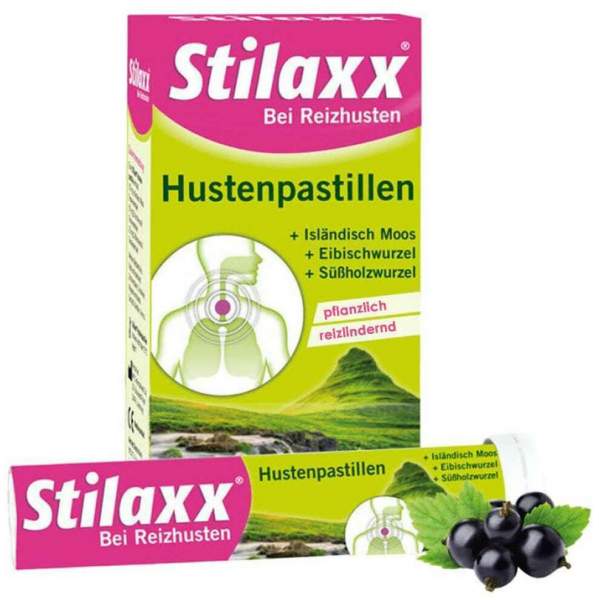 Stilaxx Hustenpastillen Isländisch Moos 28 Lutschpastillen