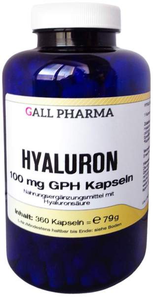 Hyaluron 100 mg Gph Kapseln