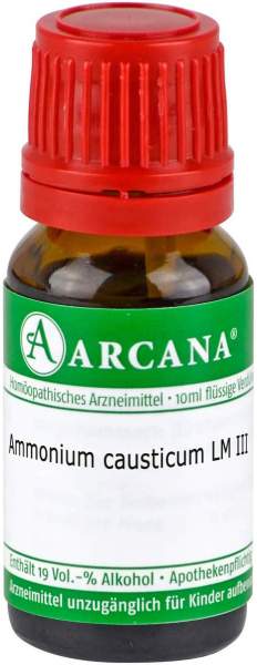Ammonium Causticum LM 3 Dilution 10 ml