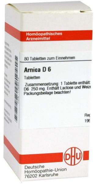 Arnica D6 80 Tabletten