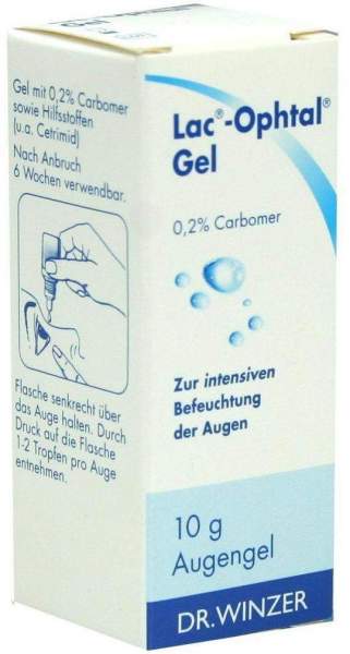 Lac Ophtal 10 G Gel