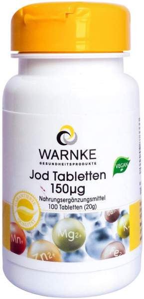 Jod Tabletten 150 µg 100 Tabletten
