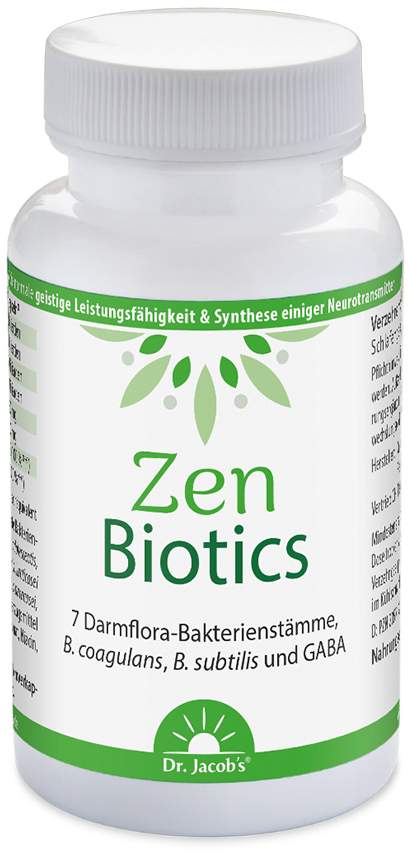 Jacob Gaba Zen Biotics Darmflora-Bakterien + GABA Dr.Jacob s 60 Kapseln kaufen ...