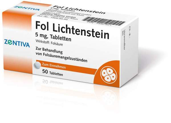 Fol Lichtenstein 5 mg 50 Tabletten