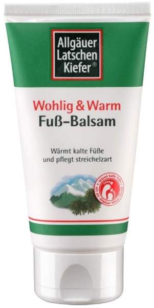 Allgäuer Latschenkiefer Fußbalsam Wohlig Warm 75 ml Balsam
