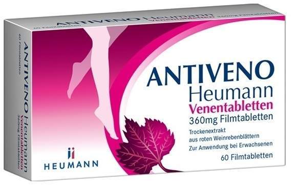 Antiveno Heumann Venentabletten 360 mg 60 Filmtabletten