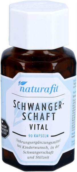Naturafit Schwangerschaft Vital Kapseln 90 Stück