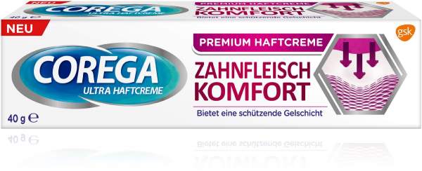 Corega Zahnfleisch Komfort Premium Haftcreme 40 g