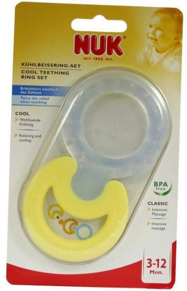 Nuk Kühl 2 Beissringe Set Blister