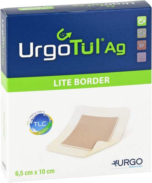 Urgotuel AG Lite Border 6,5x10cm Verband