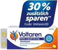 Voltaren Dolo Liquid 25 mg 10 Kapseln