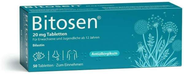 Bitosen 20 mg 50 Tabletten
