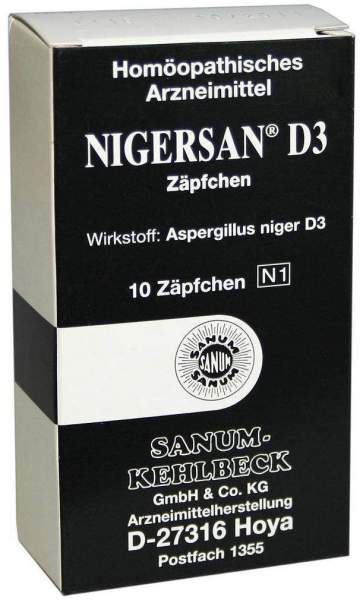 Nigersan D3 10 Suppositorien