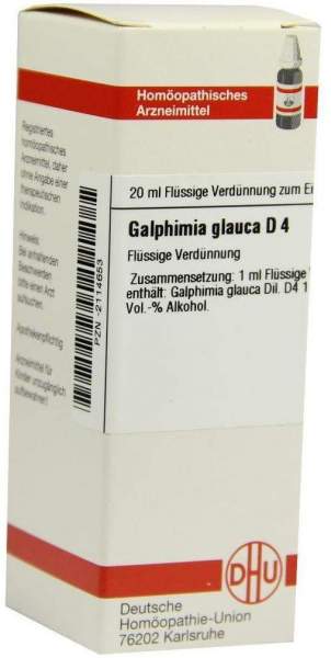 Dhu Galphimia Glauca D4 Dilution