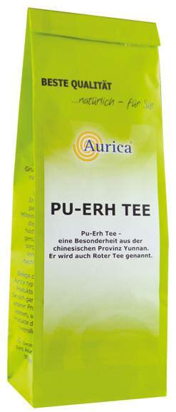 Aurica Grüner Tee Pu Erh Tee (roter Tee) 100 G