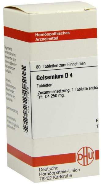 DHU Gelsemium D4 80 Tabletten
