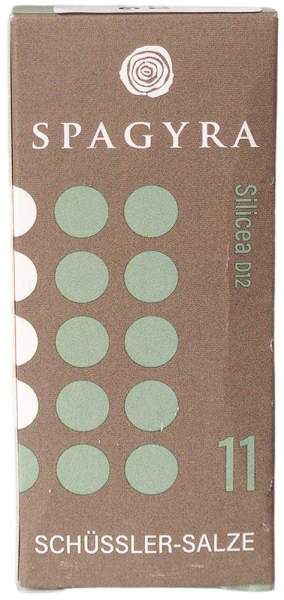 Schüssler Nr.11 Silicea D 12 Globuli 10 G