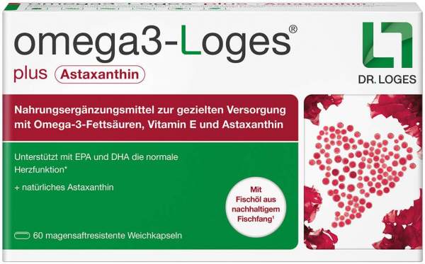 Omega3-Loges Plus Kapseln 60 Stück