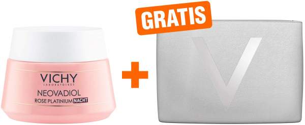 Vichy Neovadiol Rose Platinium Nachtcreme 50 ml + gratis Kosmetiktasche